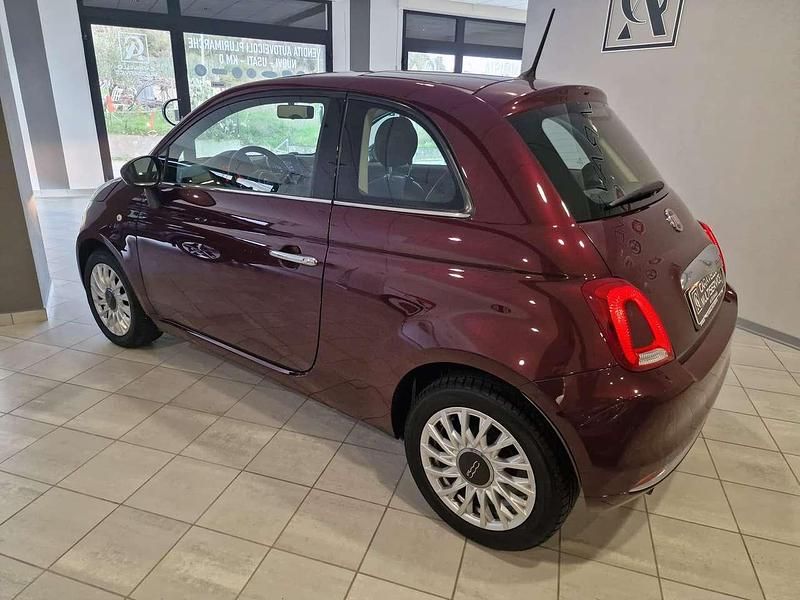 Usata Fiat 500 Lounge 69 CV (50 kW) 2016 Bordeaux opera metallizzato Utilitaria