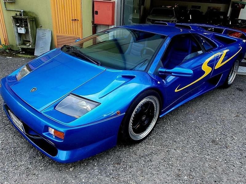 Usata Lamborghini Diablo 530 CV (389 kW) 1998 Blu paris Coupé