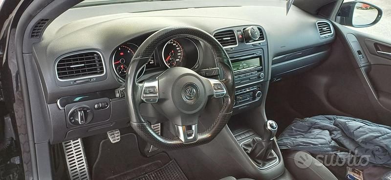 Usata VW Golf VI 170 CV (125 kW) 2011 Nero Utilitaria