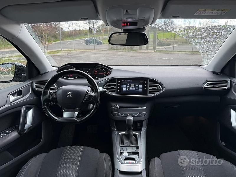 Usata Peugeot 308 SW Allure 120 CV (88 kW) 2017 Nero Station wagon