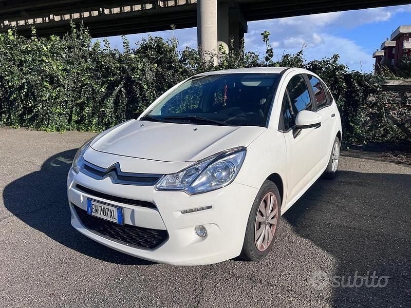 Usata Citroën C3 PureTech 60 CV (44 kW) 2015 Bianco Berlina
