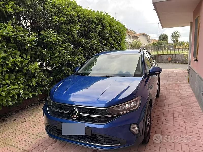 Usata VW Taigo Life 110 CV (80 kW) 2024 Blu SUV