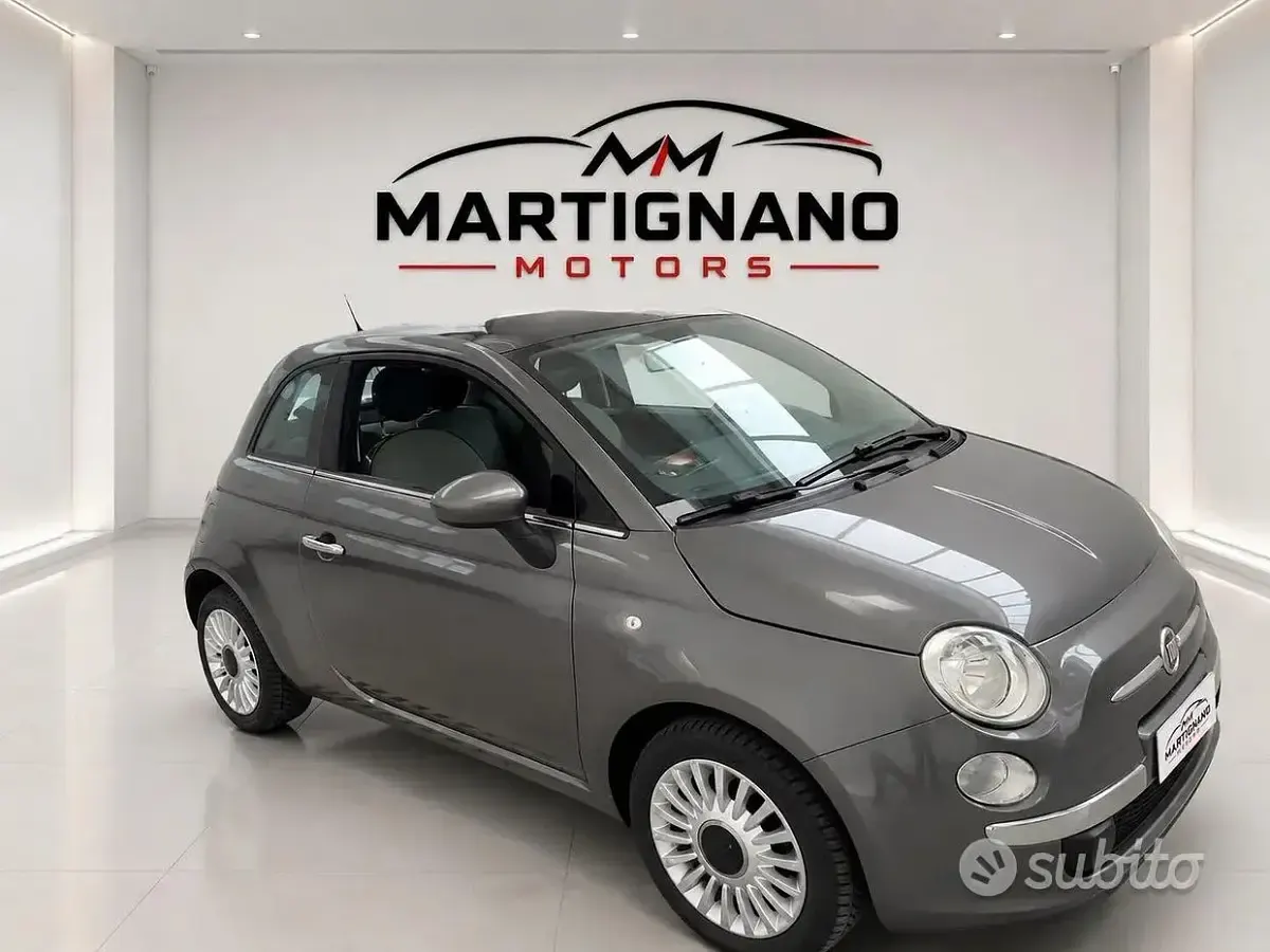 Usata Fiat 500 69 CV (50 kW) 2013 Grigio Berlina