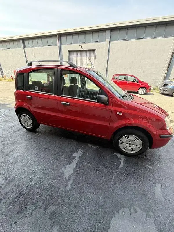 Usata Fiat Panda Dynamic 60 CV (44 kW) 2007 Rosso Utilitaria
