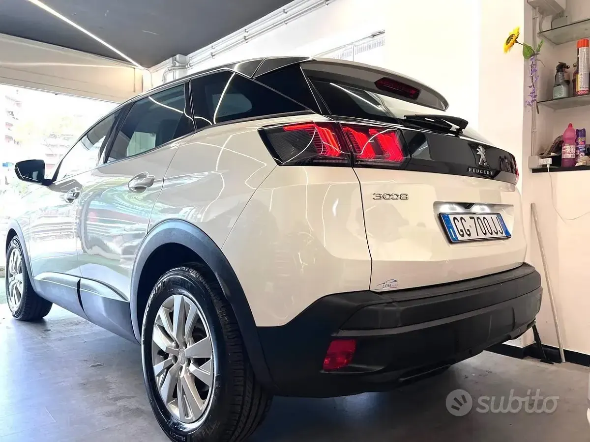 Usata Peugeot 3008 131 CV (96 kW) 2021 Bianco SUV