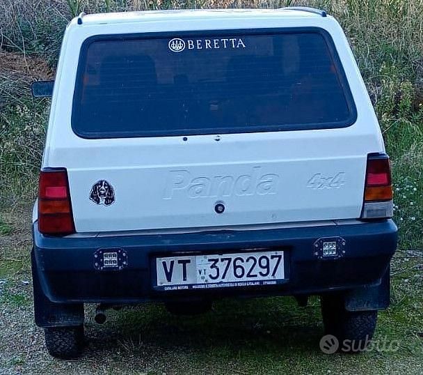 Usata Fiat Panda 4x4 1997 Bianco Utilitaria