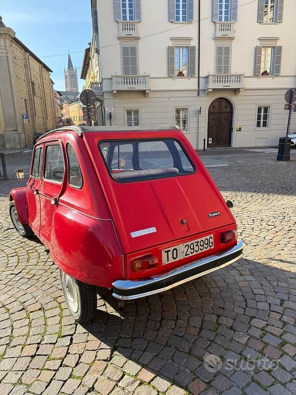 Usata Citroën Dyane 1984 Rosso Utilitaria