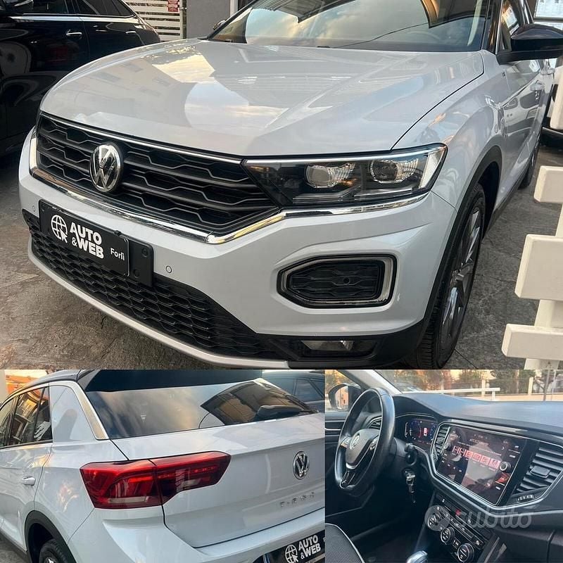Usata VW T-Roc Advance 150 CV (110 kW) 2019 Bianco SUV