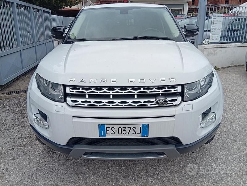 Usata Land Rover Range Rover evoque Dynamic 190 CV (139 kW) 2013 Bianco SUV
