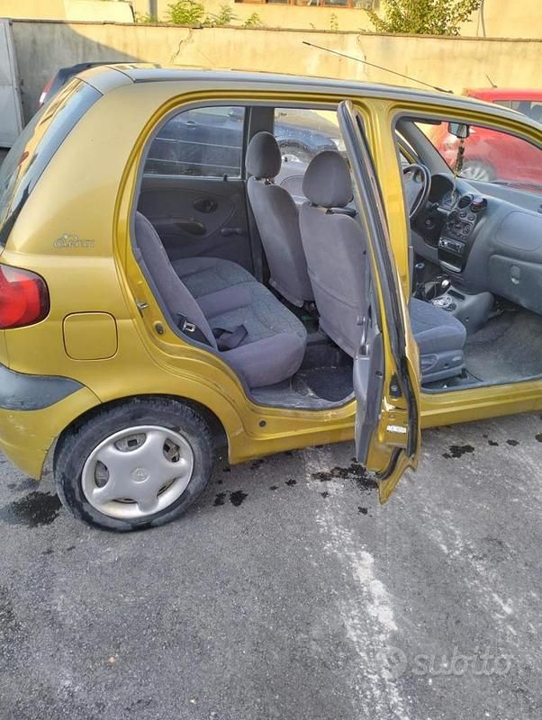 Usata Chevrolet Matiz 2003 Giallo Utilitaria