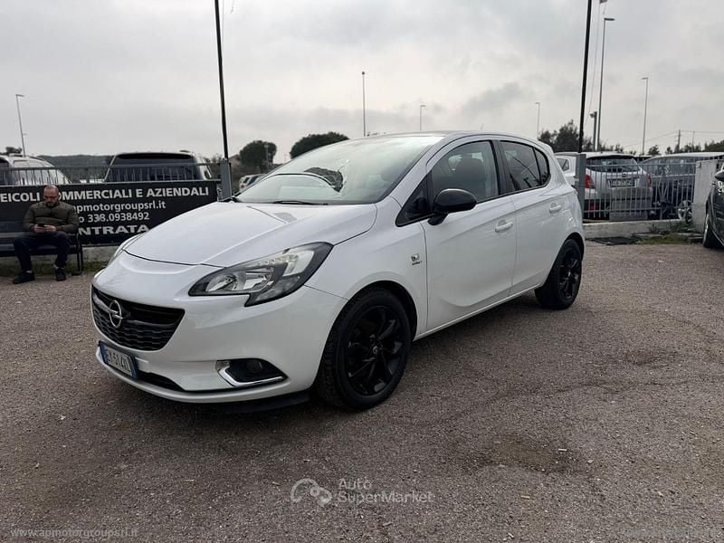 Usata Opel Corsa S 95 CV (69 kW) 2015 Bianco Utilitaria