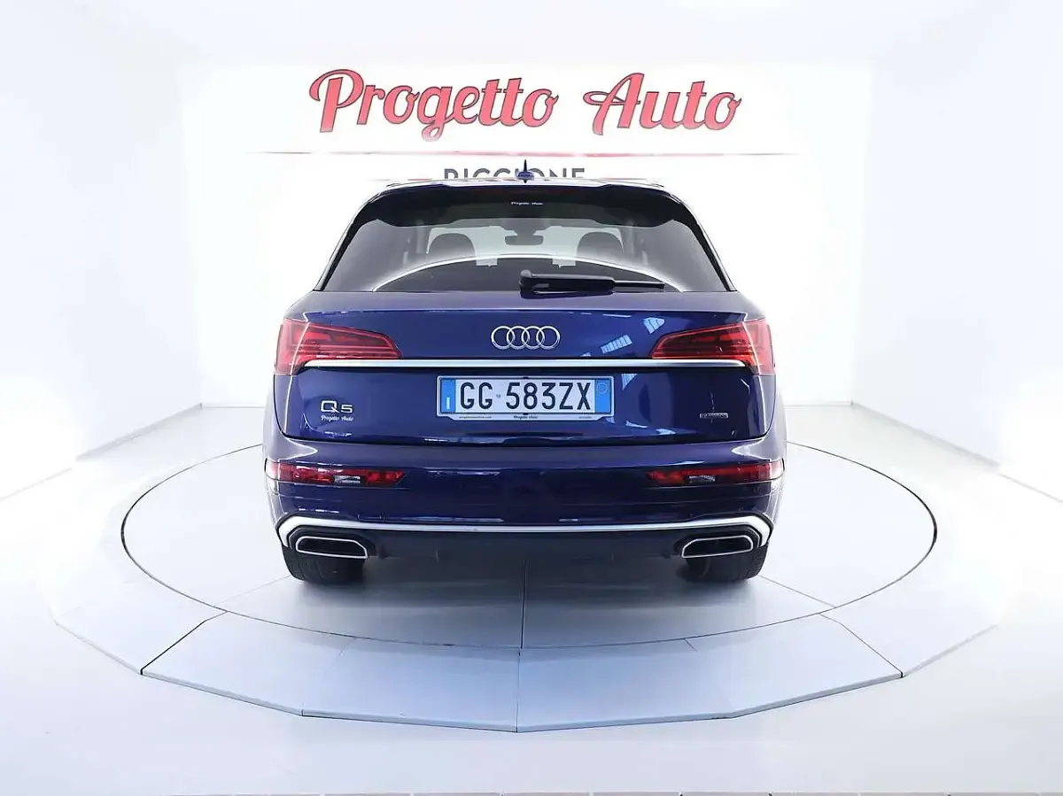 Usata Audi Q5 S-Line 204 CV (150 kW) 2021 Blu navarra met. SUV