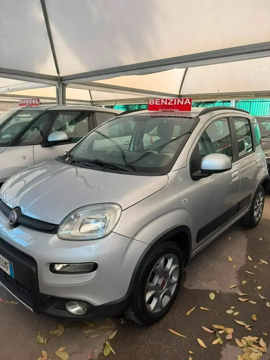 Usata Fiat Panda Pop 69 CV (50 kW) 2014 Argento Utilitaria