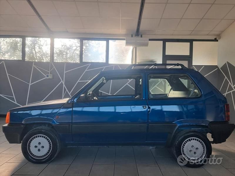 Usata Fiat Panda 54 CV (39 kW) 2002 Blu Berlina