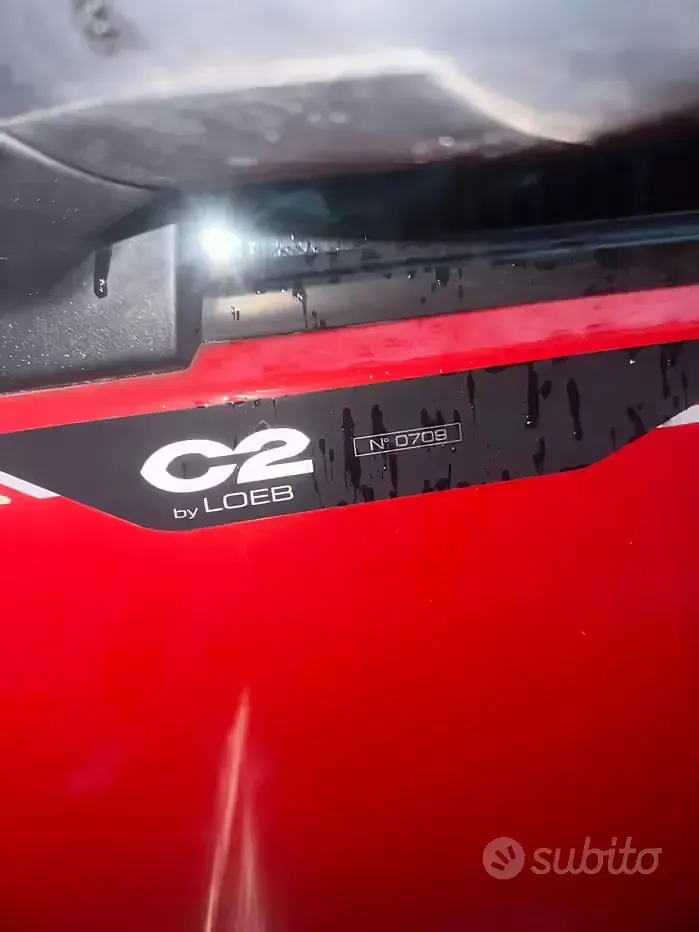 Usata Citroën C2 122 CV (89 kW) 2008 Rosso Utilitaria