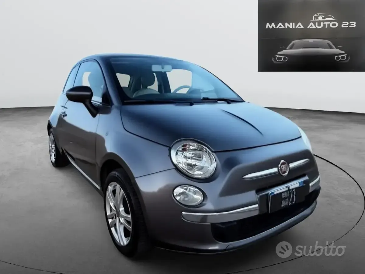 Usata Fiat 500 Lounge 95 CV (69 kW) 2015 Grigio Berlina