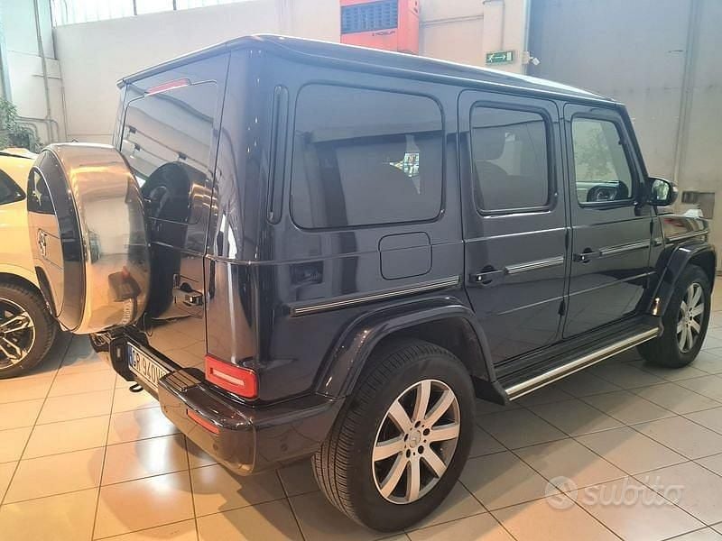 Usata Mercedes G400 Exclusive 330 CV (242 kW) 2023 Blu canvasite SUV
