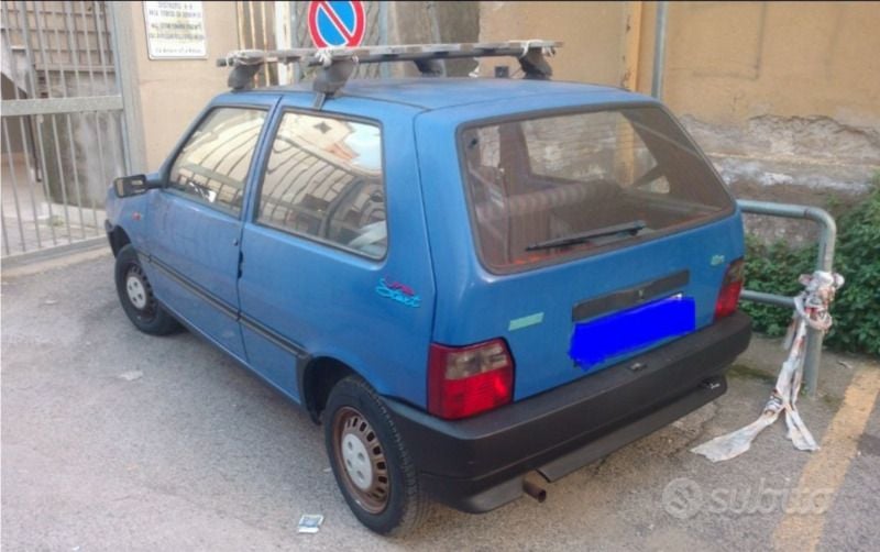 Usata Fiat Uno 45 CV (33 kW) 1995 Blu Utilitaria