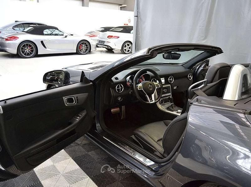 Occasion Mercedes SLK200 184 ch (135 kW) 2013 Gris Cabriolet