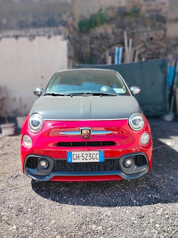 Usata Abarth 595 160 CV (117 kW) 2013 Rosso Cabrio