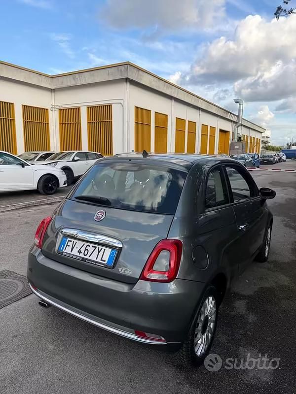 Usata Fiat 500 Lounge 69 CV (50 kW) 2019 Grigio Berlina