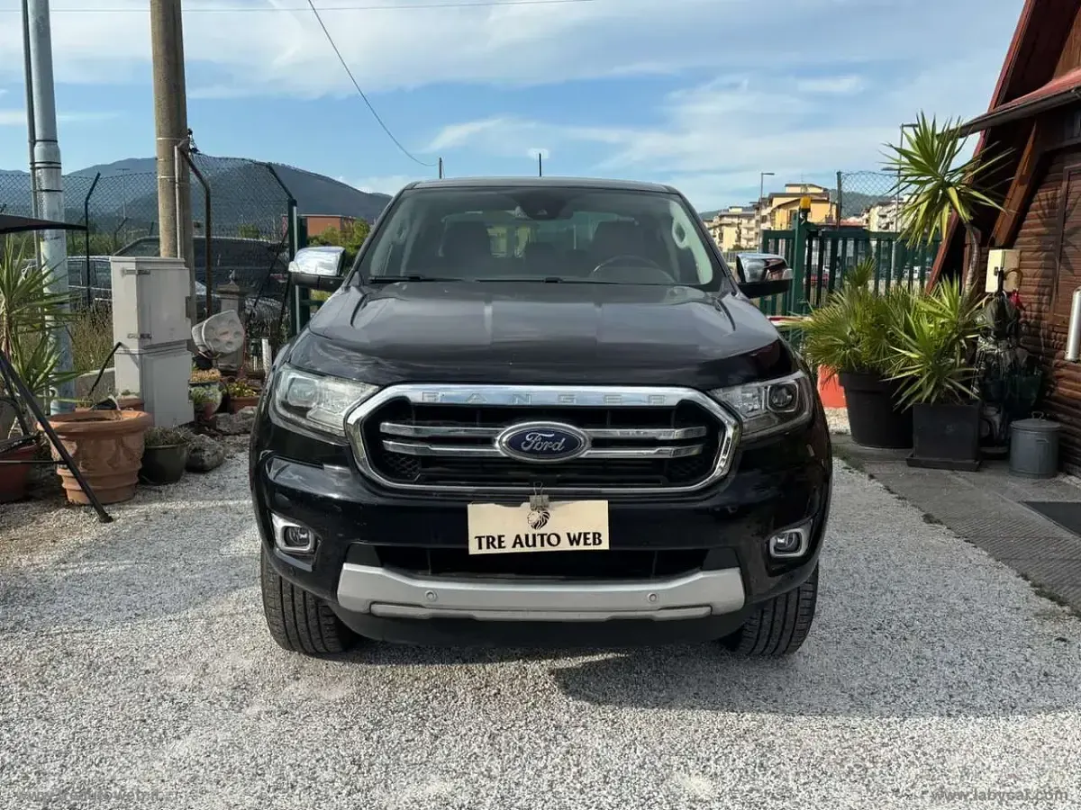 Usata Ford Ranger Limited 170 CV (125 kW) 2021 Nero Pick-up
