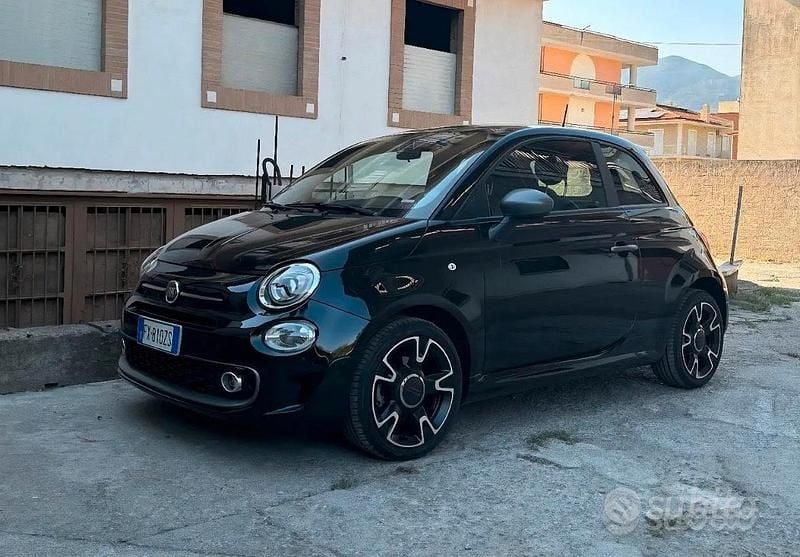 Usata Fiat 500S 69 CV (50 kW) 2019 Nero Utilitaria