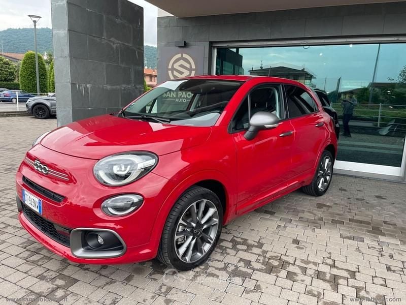 Usata Fiat 500X Sport 131 CV (96 kW) 2024 Rosso SUV