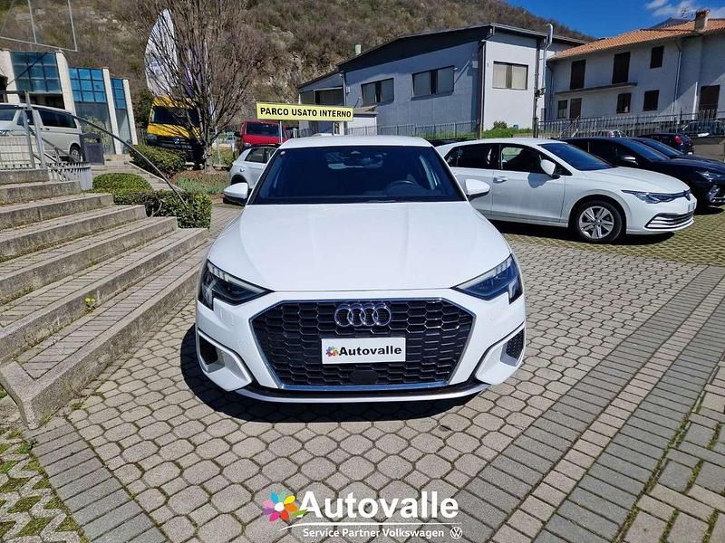 Usata Audi A3 Sportback e-tron Advanced 204 CV (150 kW) 2021 Bianco Utilitaria