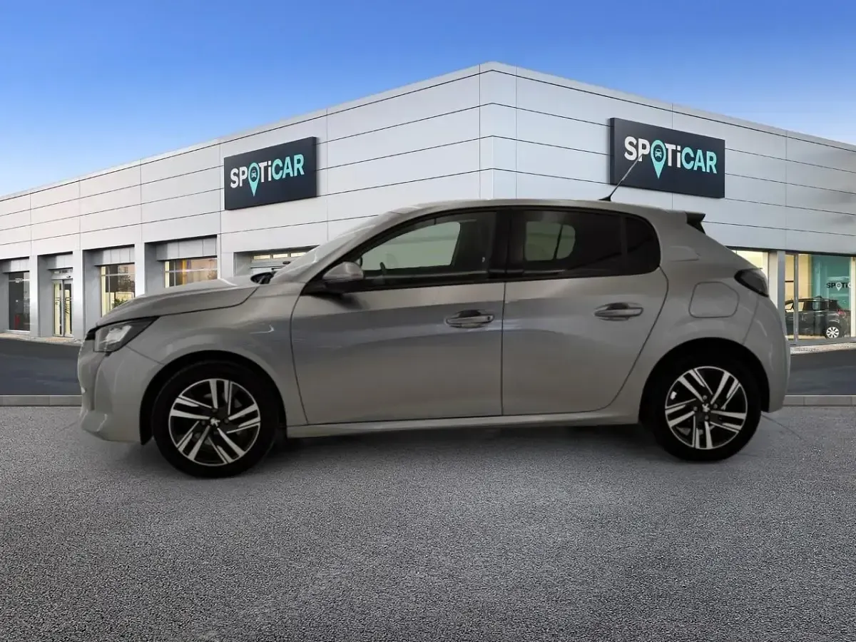 Usata Peugeot 208 Allure 101 CV (74 kW) 2021 Grigio Utilitaria