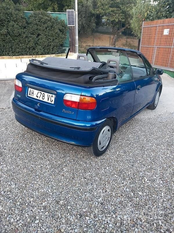Usata Fiat Punto 1995 Blu Cabrio