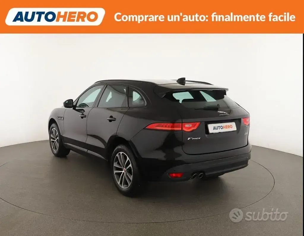 Usata Jaguar F-Pace R-Sport 180 CV (132 kW) 2016 Nero SUV