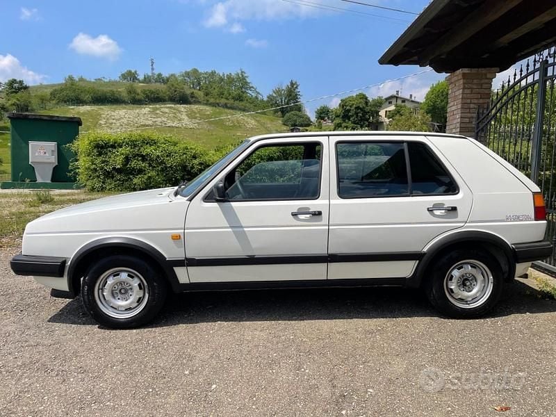 Usata VW Golf II 73 CV (53 kW) 1990 Bianco Utilitaria