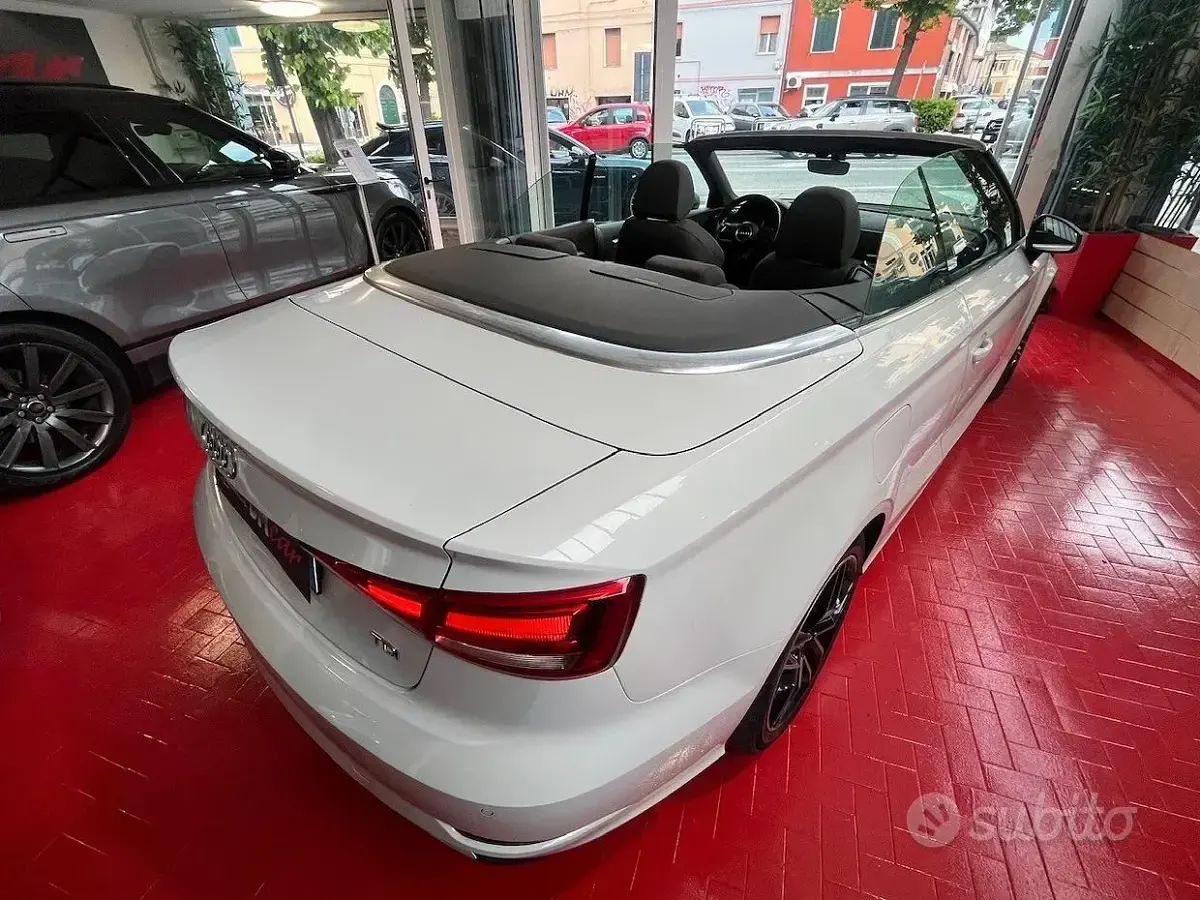 Usata Audi A3 Cabriolet Sport 116 CV (85 kW) 2018 Bianco Cabrio