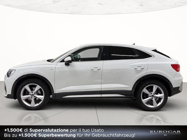 Usata Audi Q3 Sportback S-Line 150 CV (110 kW) 2022 Bianco ghiacciaio metallizzato SUV