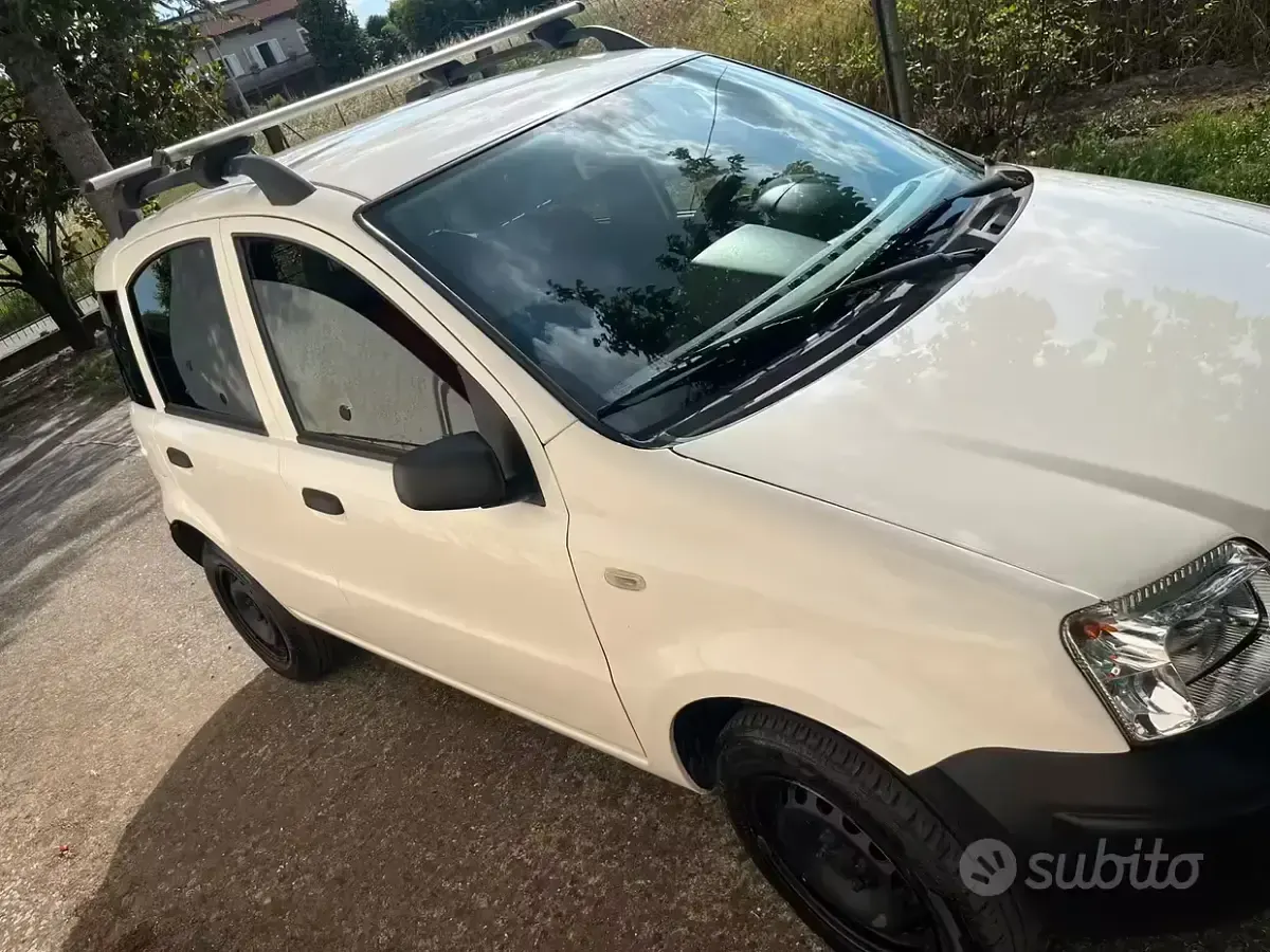 Usata Fiat Panda 60 CV (44 kW) 2011 Bianco Utilitaria