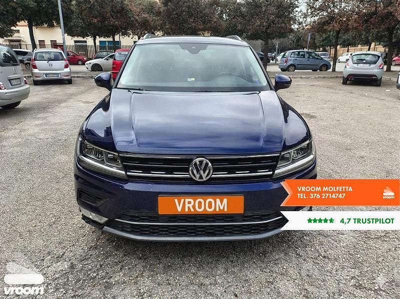 Usata VW Tiguan 150 CV (110 kW) 2017 Blu SUV