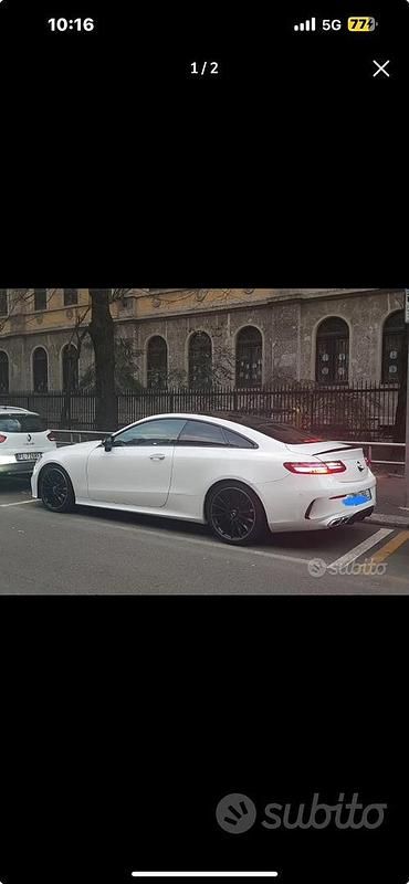 Usata Mercedes E63 AMG AMG 435 CV (319 kW) 2018 Bianco Coupé