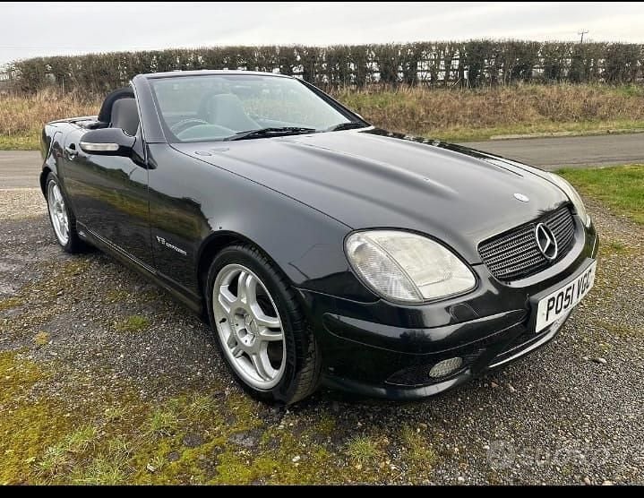 Usata Mercedes SLK32 AMG AMG 353 CV (259 kW) 2001 Nero Cabrio