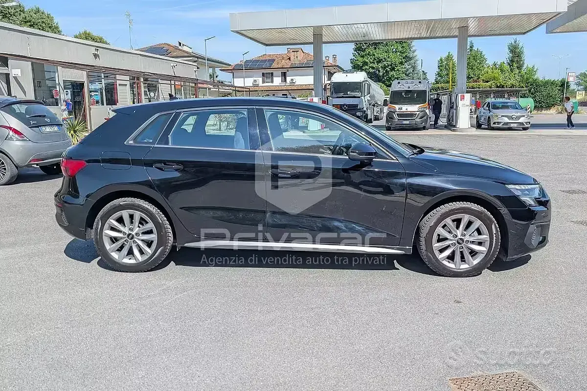 Usata Audi A3 Sportback Advanced 116 CV (85 kW) 2023 Nero Utilitaria