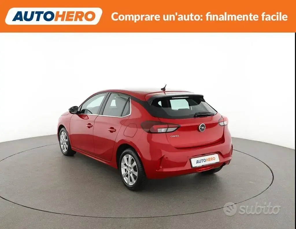 Usata Opel Corsa Elegance 102 CV (75 kW) 2020 Rosso Utilitaria