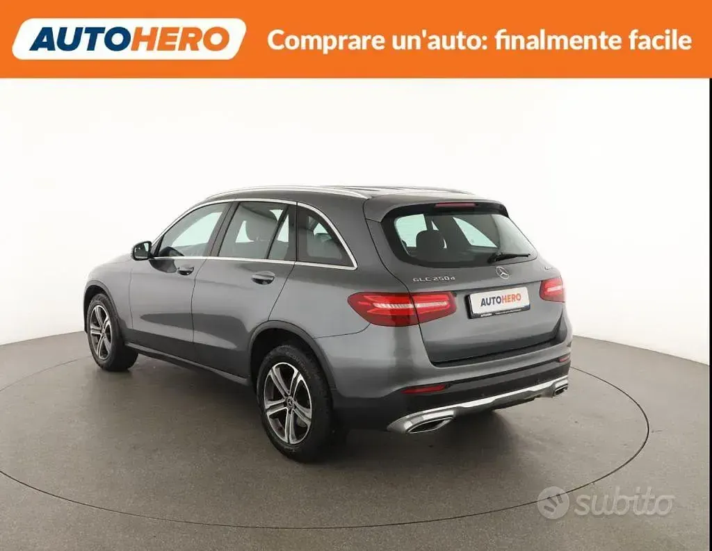 Usata Mercedes GLC250 Exclusive 204 CV (150 kW) 2018 Grigio SUV