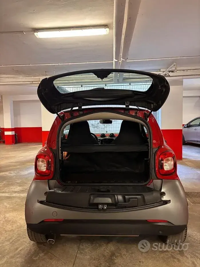 Usata Smart ForTwo Coupé Passion 90 CV (66 kW) 2017 Grigio Coupé