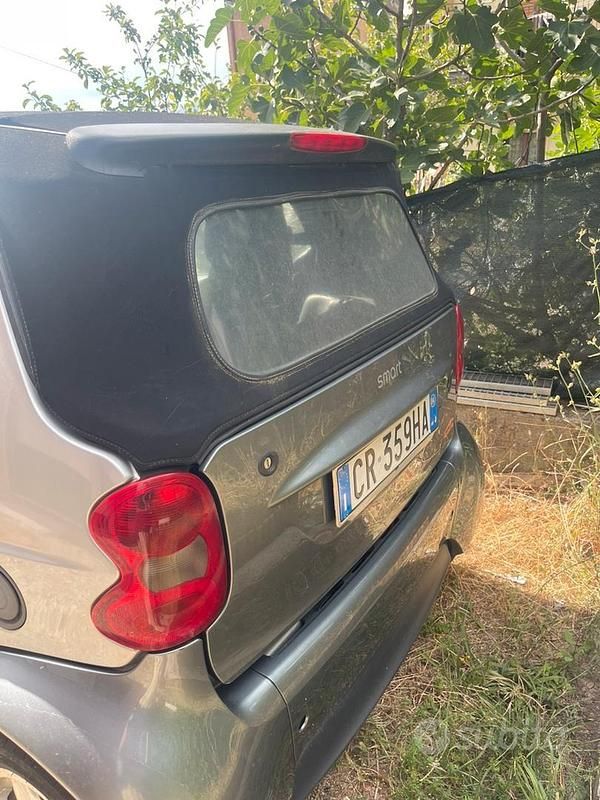 Usata Smart ForTwo Cabrio 61 CV (44 kW) 2004 Grigio Cabrio