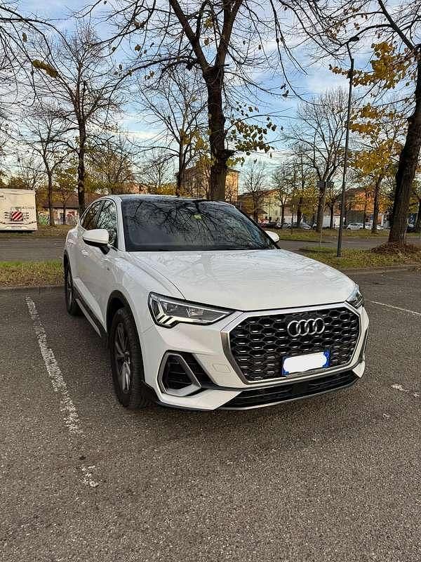 Usata Audi Q3 S-Line 200 CV (147 kW) 2021 Bianco SUV