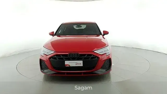 Usata Audi A3 S-Line 150 CV (110 kW) 2025 Rosso progressivo metallizzato