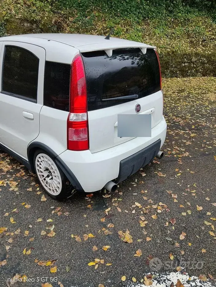 Usata Fiat Panda Club 101 CV (74 kW) 2010 Bianco Utilitaria