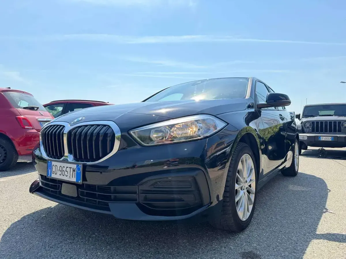 Usata BMW 116 Advantage 116 CV (85 kW) 2020 Nero Utilitaria