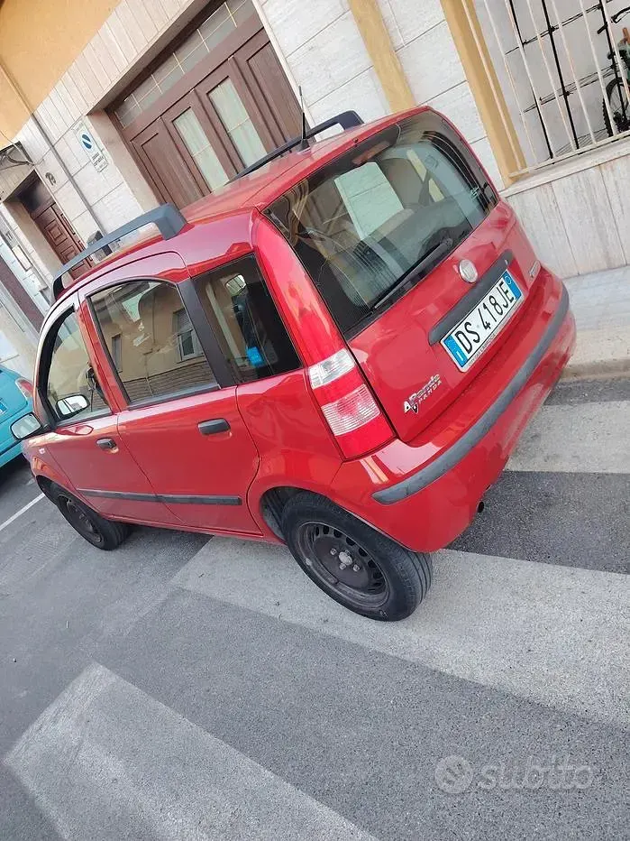 Usata Fiat Panda Dynamic 60 CV (44 kW) 2008 Rosso Utilitaria