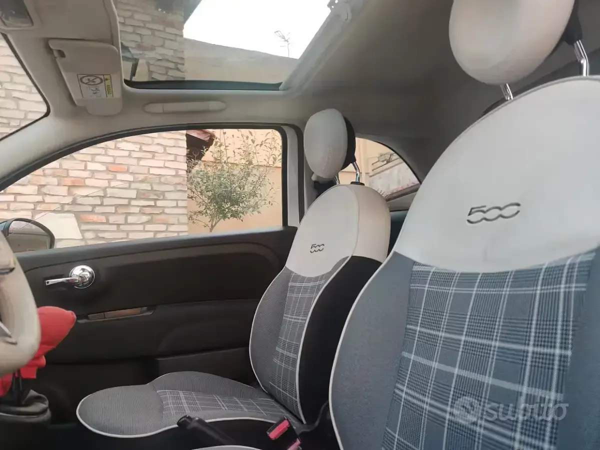 Usata Fiat 500 95 CV (69 kW) 2016 Bianco Monovolume